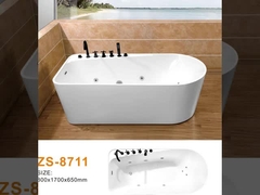Akrilik bağımsız banyo küvetleri jakuzi