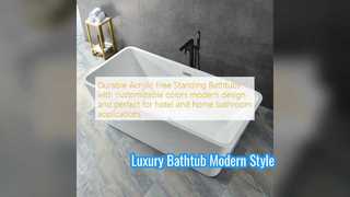 Custom Acrylic Bathtubs Modern Hotel Home