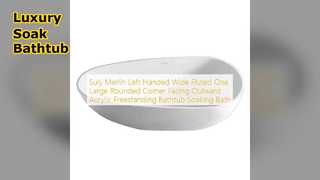 Suly Merlin Left Handed Bathtub Luxury Soak
