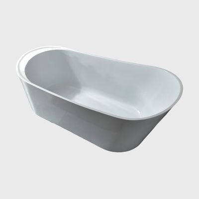 Bathtub Round Freestanding Acrylic Bathtub Price Simple Design of Black Bathtub for Villa Hotel Bathrooms