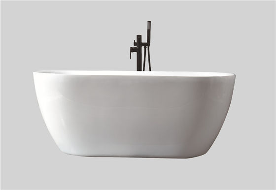 Acrylic Bathtub Modern Design Freestanding Bath Tub White Free Standing Alone Soaking whirlpool Tub