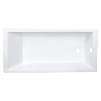 Drop In Alcove Embedded Undermount Bath Tubs Acrylic Rectangle 60x36 Inch