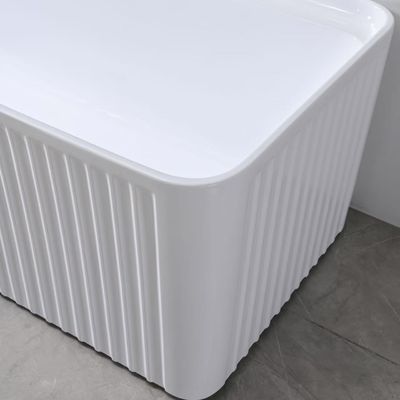 Personalized Stand Alone Acrylic Soaking Tubs Stand Alone 59x30 Anti Slip