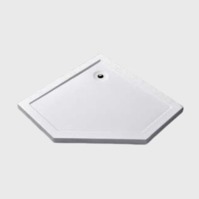 Alkali Free Fiberglass Slate Shower Tray Base Solid Surface Shower Pans For Bathroom