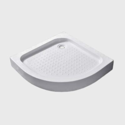 OEM Acrylic Single Shower Corner Shower Base Rectangular Triangle For Bathroom Hotel