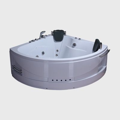 6 Person Square Outdoor Hot Oversized Jacuzzi Tub 55 Inch Bath Tub For Garden Spa