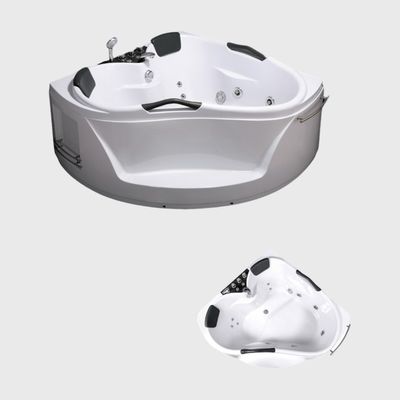 Waterfall Surfing Heated Jacuzzi Bathtubs Air Jetted Massage With Seat