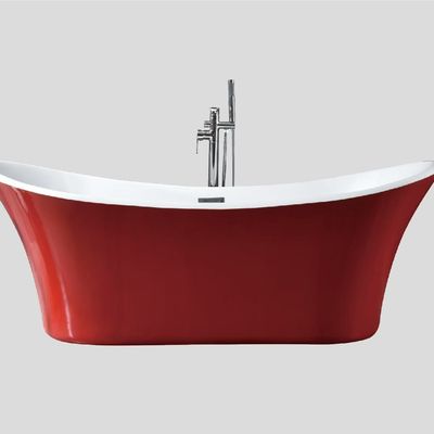 Bathroom Acrylic Drop In Bathtubs 72x42 Soaking Tub Non Toxic Customized