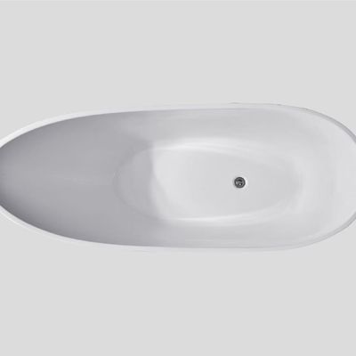 OEM 60 Inch Free Standing Acrylic Slipper Tub For Household Commercial
