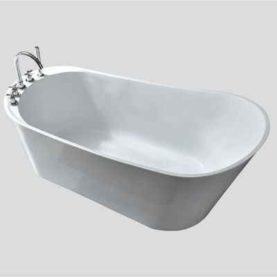 Lightweight Corner 1700 Freestanding Bath Acrylic For Commercial Household Bathroom