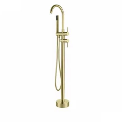 Sustainable Freestanding Bathtub Accessories Chrome Finish SS Faucet For Bathroom