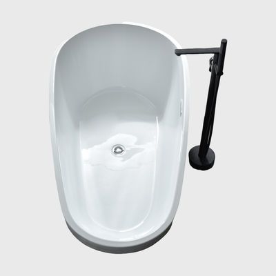 Sustainable Freestanding Bathtub Accessories Chrome Finish SS Faucet For Bathroom