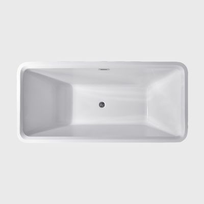 ODM Curved Hot Pedestal Bathtub House 1650 Freestanding Bath For Relaxing