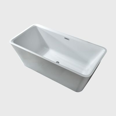 ODM Curved Hot Pedestal Bathtub House 1650 Freestanding Bath For Relaxing
