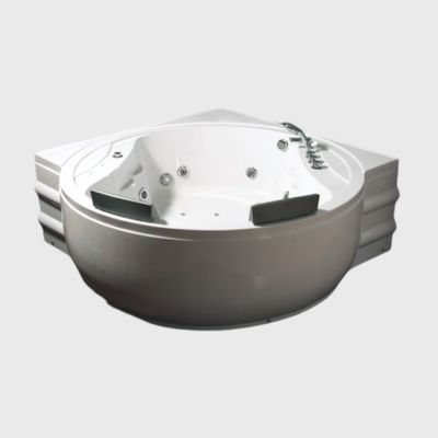 Alkali Free Fiberglass Custom Freestanding Bathtub Whirlpool Bubble Air Massage