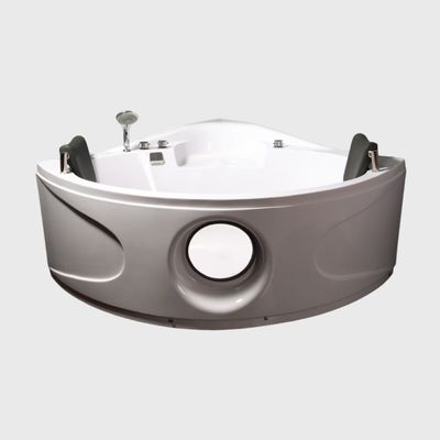 Alkali Free Fiberglass Custom Freestanding Bathtub Whirlpool Bubble Air Massage