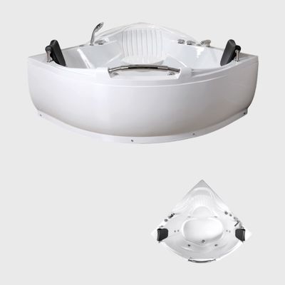 Alkali Free Fiberglass Custom Freestanding Bathtub Whirlpool Bubble Air Massage