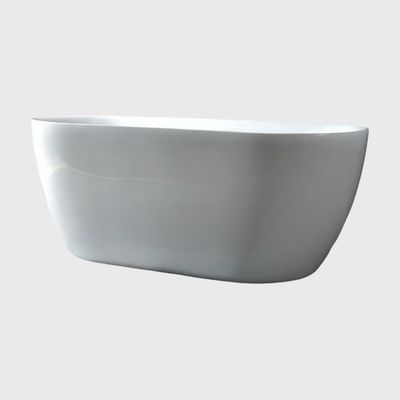 Hydrotherapy Homestay Back To Wall Bathtubs Freestanding Matt White Customized