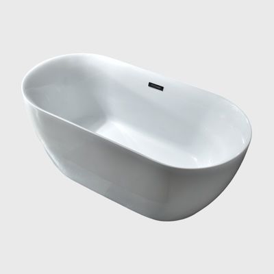 Hydrotherapy Homestay Back To Wall Bathtubs Freestanding Matt White Customized