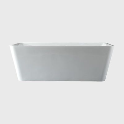 Sustainable Resin Acrylic Soaking Tubs Solid Surface 59 x 30 Freestanding