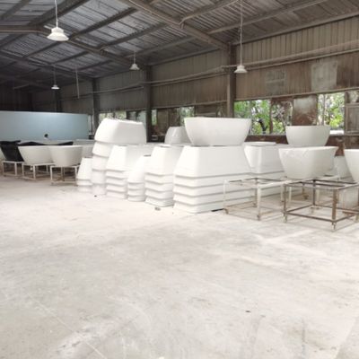 Oval Rectangular White Black Corner Bathtub Stacked Acrylic Free Standing 67"