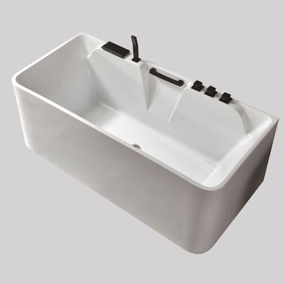 Sustainable Home Jacuzzi Whirlpool Spa Bath Freestanding Heating 60 Inch Whirlpool Tub