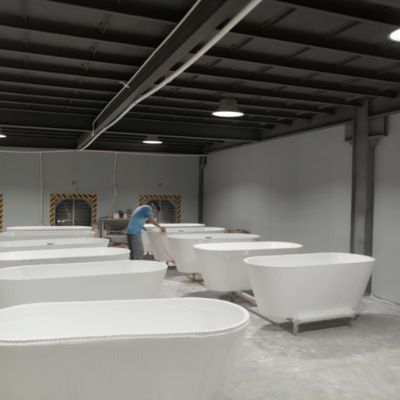Black White Solid Acrylic Freestanding Corner Tub Jetted Floor Mounted 1700mm