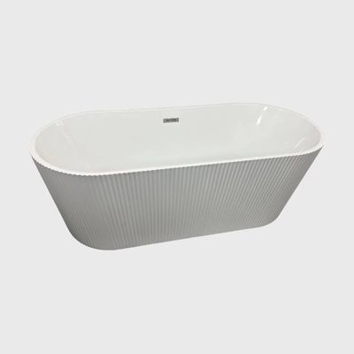Floor Mounted Rectangle Acrylic Free Standing Bathtubs Alcove Adults Soaking for shower