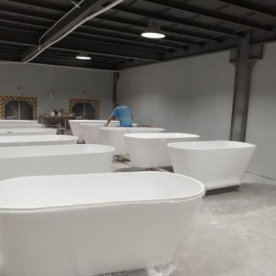 Floor Mounted Rectangle Acrylic Free Standing Bathtubs Alcove Adults Soaking for shower
