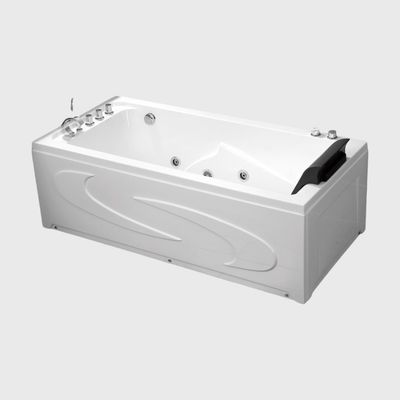 Whirlpool Hot Jacuzzi Bathtubs Acrylic 2 Person Outdoor Automatic Massage With 18 Jets