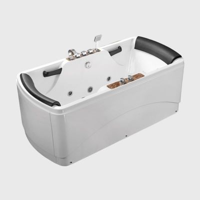 Cold Plunge Freestanding Acrylic Jetted Bathtub Pool 72 Inch Customized
