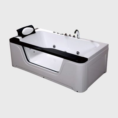 CUPC Indoor White Freestanding Bathroom Jacuzzi Tub 67Inch For Adult Soaking