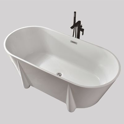 Customized Acrylic Free Standing Bathtubs Freestanding Jetted Soaking Tub