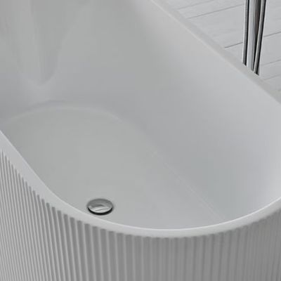 ODM Anti Slip Acrylic Free Standing Bathtubs 1700mm Eco Friendly