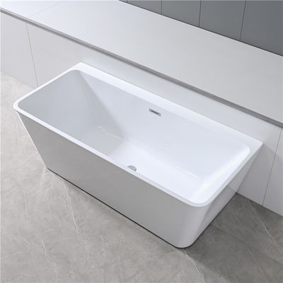 Egg Shaped Acrylic Bathroom Freestanding Bath Tub High Glossy 1600