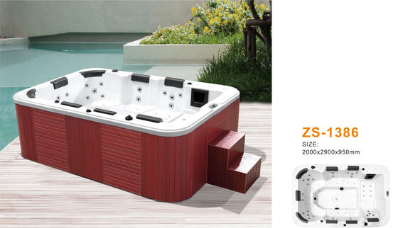 Factory Direct Acrylic Freestanding Whirlpool Tub With Adjustable Jets For Commercial Residential Bulk Orders