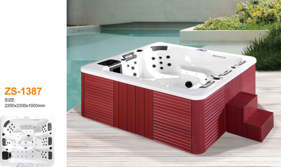 Factory Direct Acrylic Freestanding Whirlpool Tub With Adjustable Jets For Commercial Residential Bulk Orders
