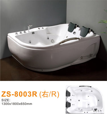 Therapeutic Acrylic Freestanding Spa Bath With Advanced Hydro-Jets For Wellness Centers Health Resorts Promoting Muscle Relaxation