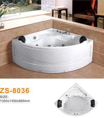 Eco-Friendly Acrylic Freestanding Hydromassage Bathtub Sustainable Yet Luxurious Bathing Energy-Efficient Jets