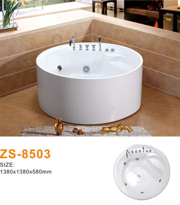 Residential Commercial Acrylic Freestanding Jetted Tub with Custom Color
