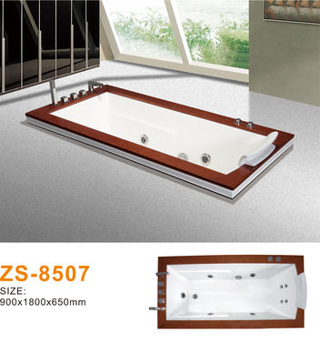 Space-Saving Compact Acrylic Freestanding Jacuzzi for Smaller Bathrooms without Sacrificing Comfort or Powerful Hydrotherapy