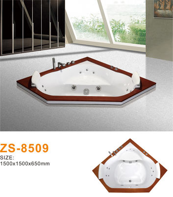 Space-Saving Compact Acrylic Freestanding Jacuzzi for Smaller Bathrooms without Sacrificing Comfort or Powerful Hydrotherapy