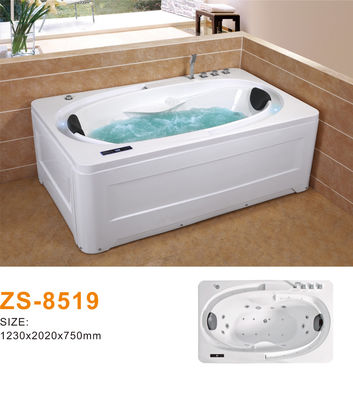 Luxury Boutique Hotel Acrylic Freestanding Whirlpool Bathtub With Integrated Bluetooth Sound System