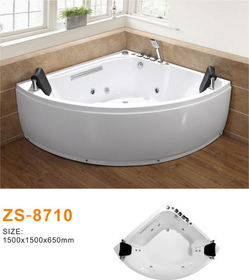 Acrylic Freestanding Jacuzzi Bathtub For Rapid Inventory Turnover High Durability