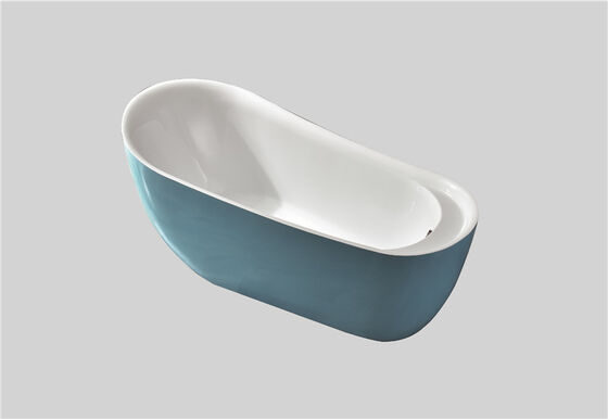 Colorful Acrylic Free Standing Bathtubs crafted from durable acrylic material with customizable color options for hotel and home