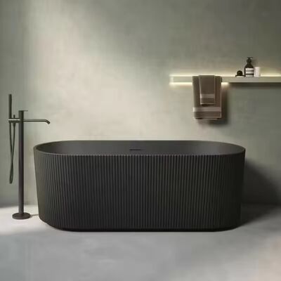 Customizable 1500x750x720mm Acrylic Free Standing Bathtub with Seamless Bonding and 5-Year Warranty