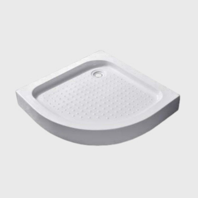 OEM Acrylic Single Shower Corner Shower Base Rectangular Triangle For Bathroom Hotel