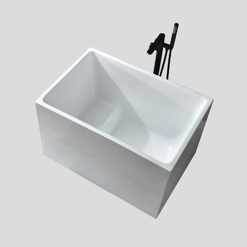 Tailored 1300mm 1500mm Freestanding Bath High Gloss Acrylic Deepest Soaking Tub