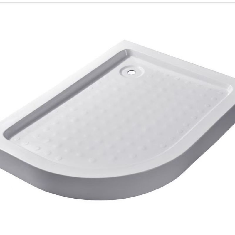 Lightweight Fiberglass Walk In Shower Tray Pans For Homestays Bathtub Custom Made