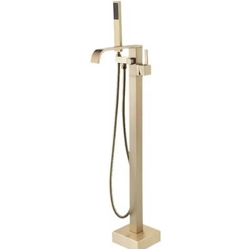 CUPC Freestanding Bathtub Accessories Brass Brushed Bronze Tub Faucet Taps